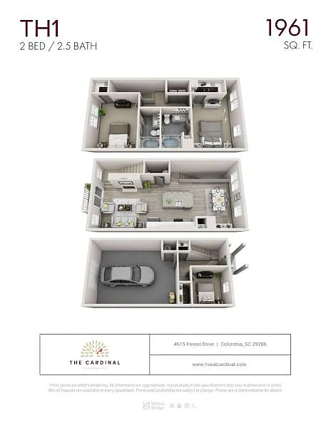 Floor plan TH1