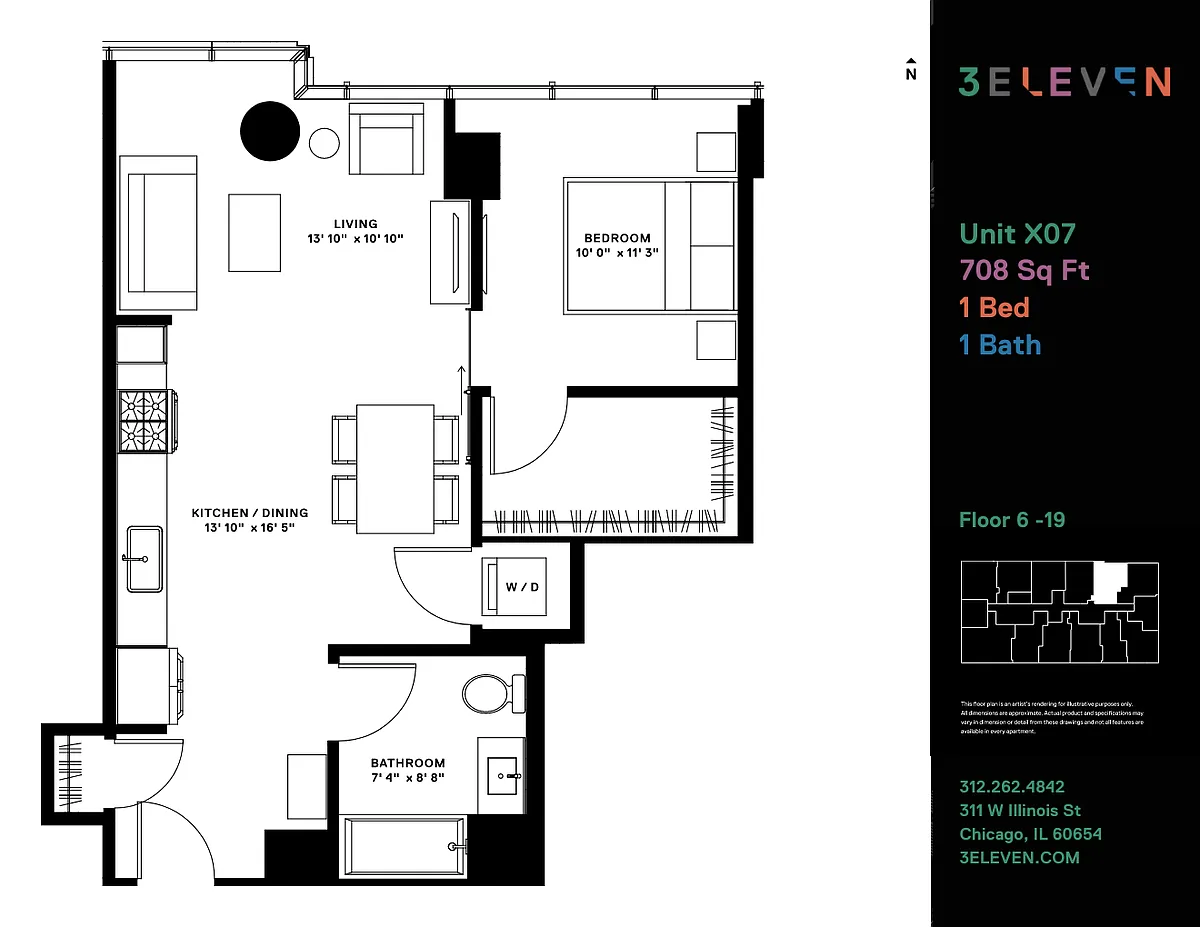 Floor plan 1607