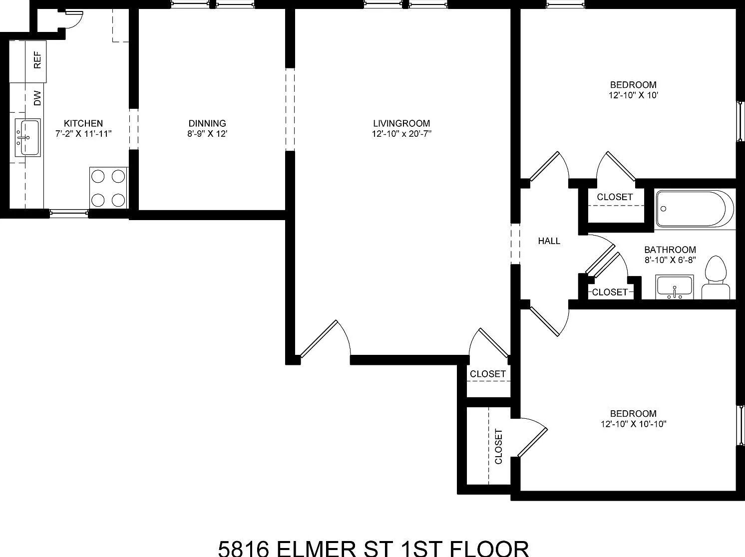 2 bed, 850 sqft, $1,624 — Photo 2