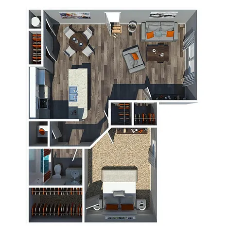 Floor plan The Aster