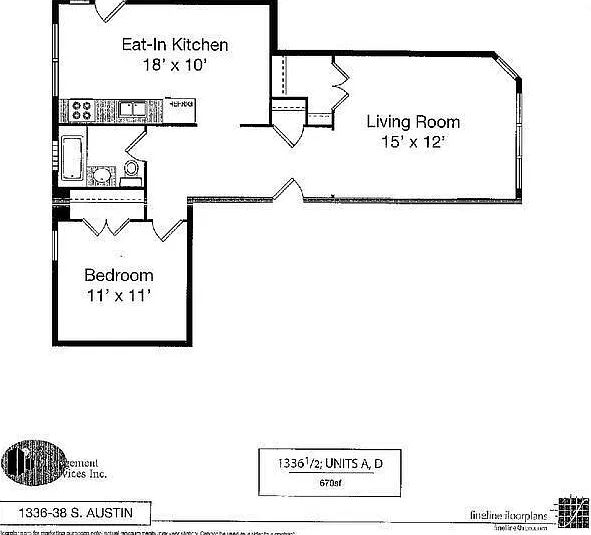 1336.5 S Austin Blvd #D — Photo 9