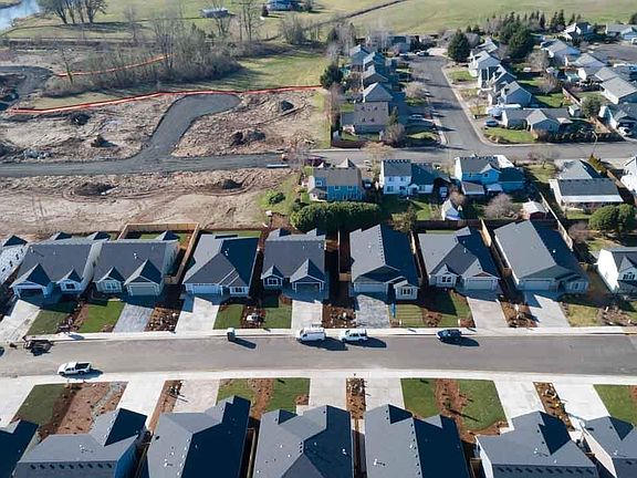 Aerial View of Subdivision