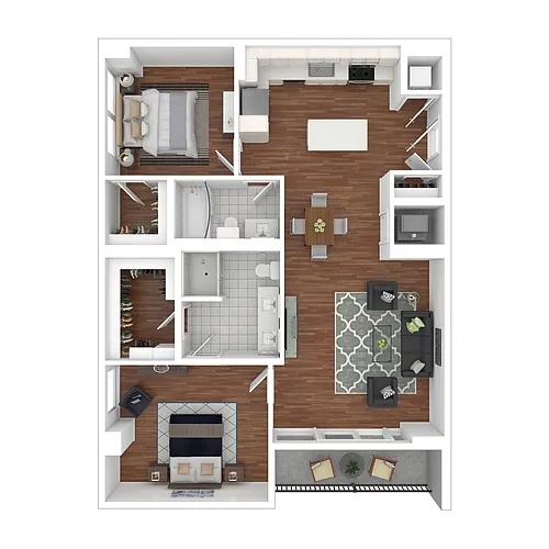 Floor plan B1