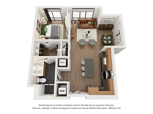 Floor plan A8