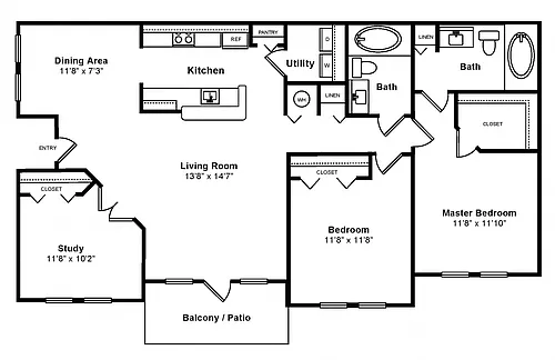 Floor plan The Venicia