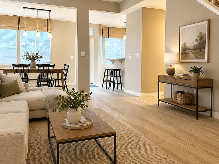 Family room (staged)