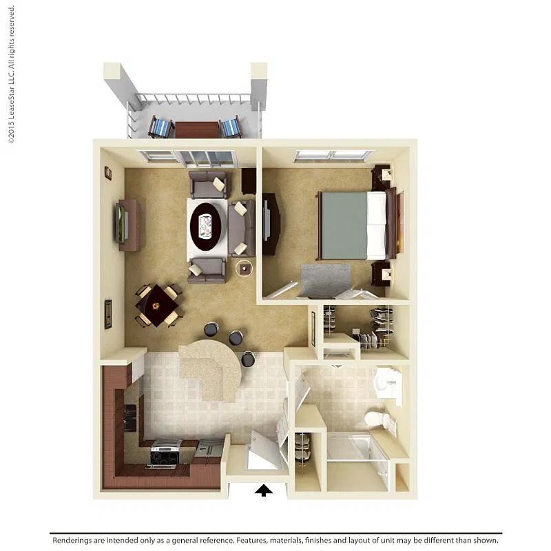 Floor plan North Star
