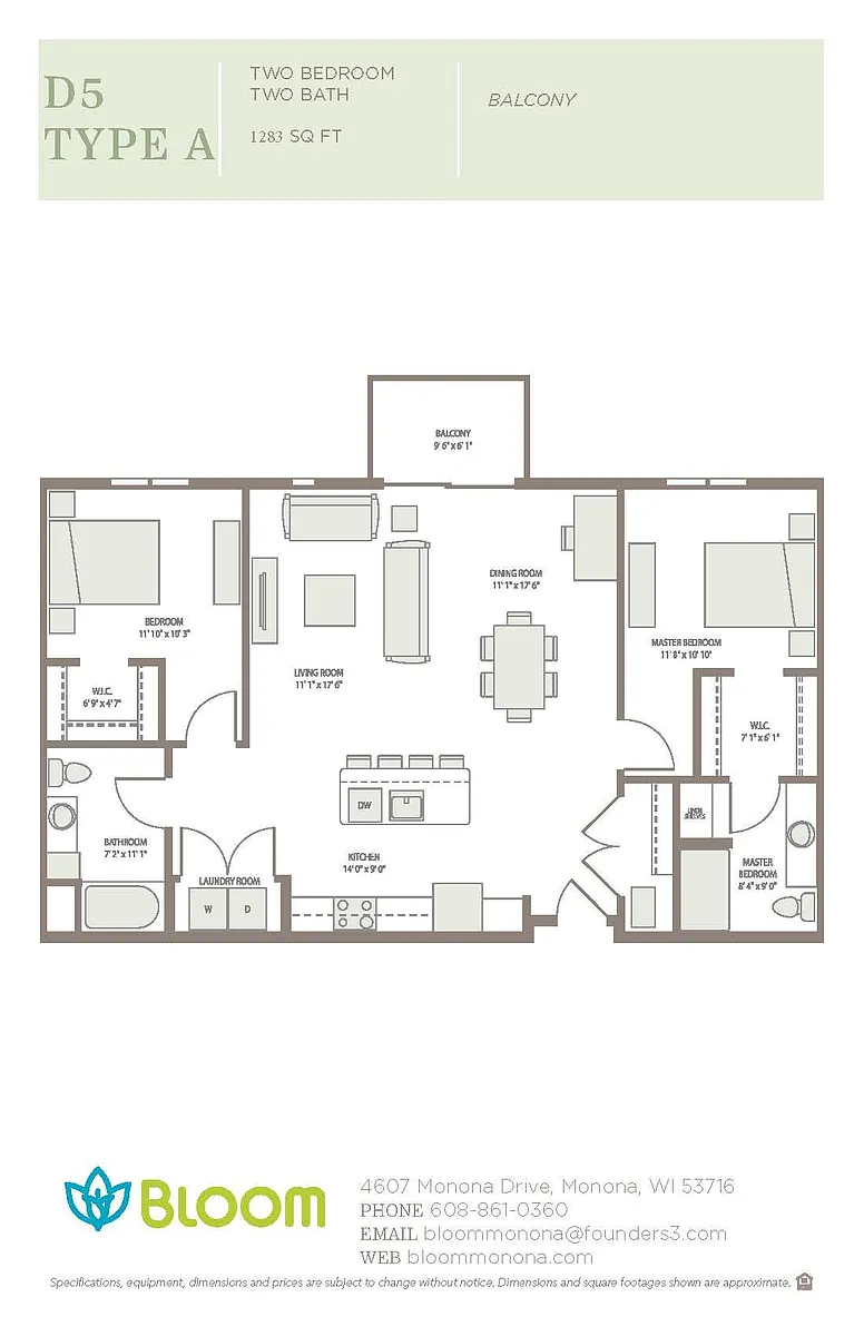 Floor plan D5A