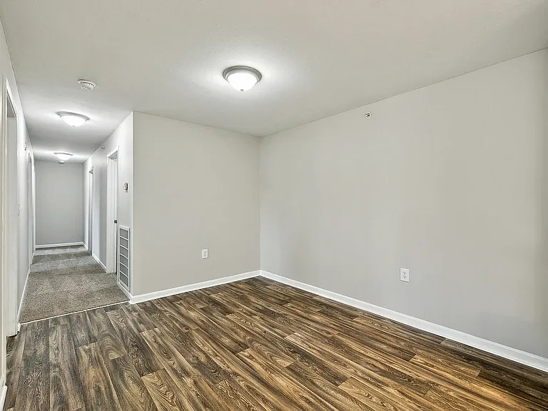 Elegant faux wood flooring