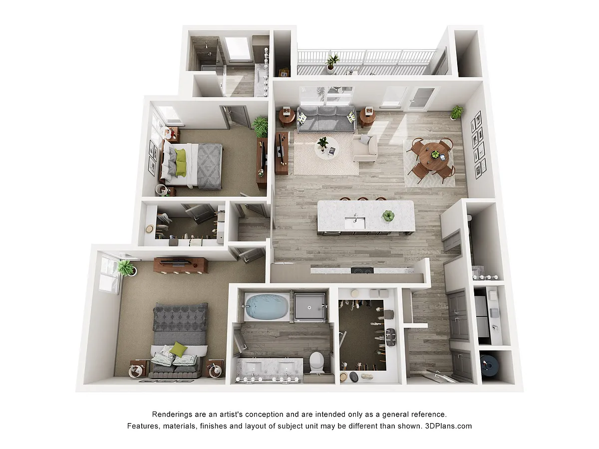 Floor plan B3