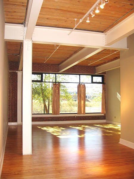 Open space with large window.