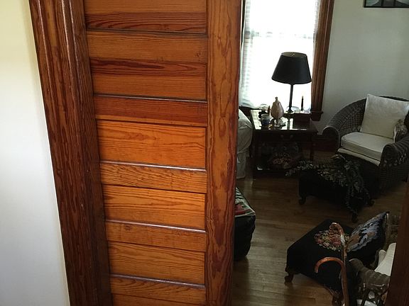 Pocket door from hallway