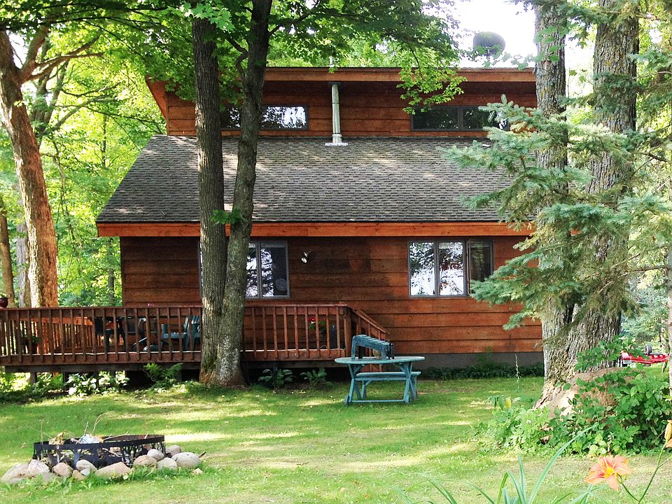 House from lake