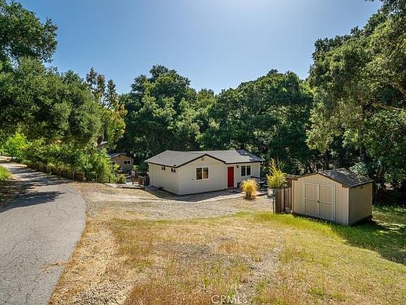 Side view of house with shed if needed