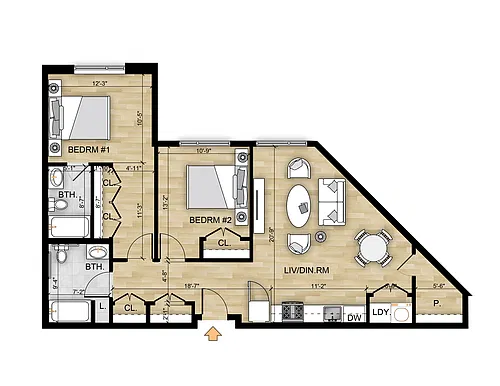 Floor plan 326