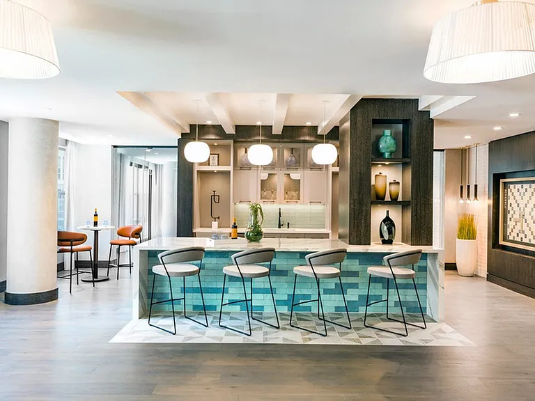 Private event space with kitchen equipment for personal gatherings