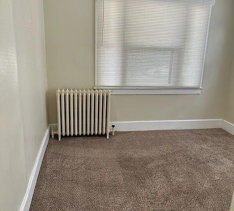 Living Room with storage closet