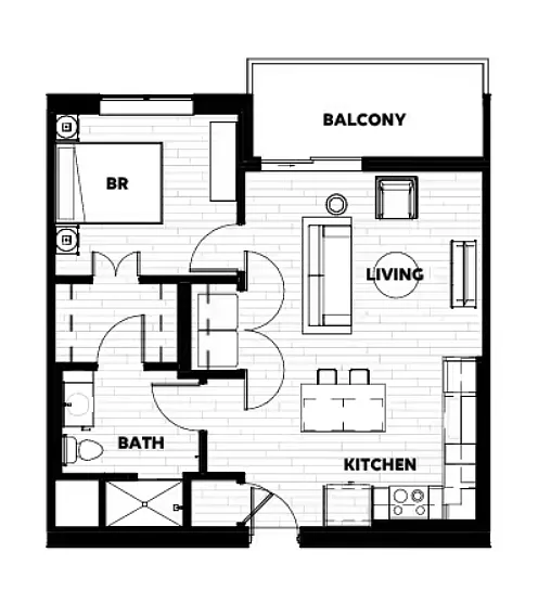 Floor plan 1A