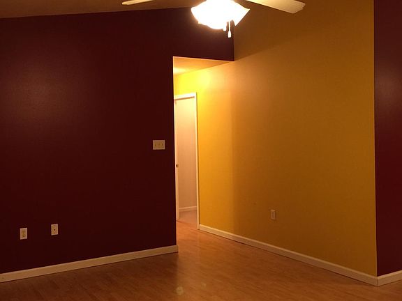 Living room - no yellow in hallway, now neutral beige