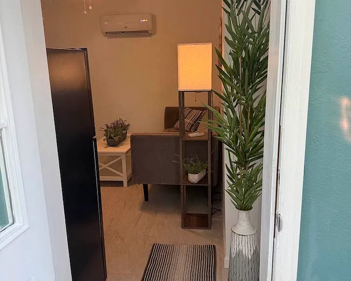 Enterance into the home.