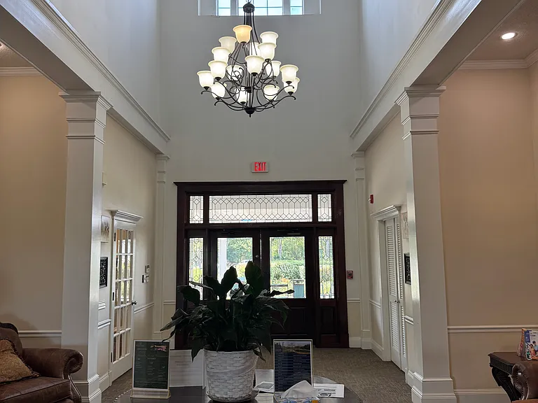 Clubhouse foyer