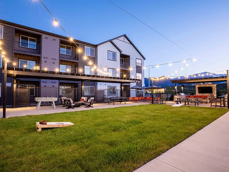 Outdoor Patio With Games