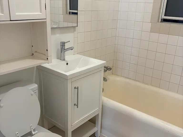 Updated bathroom - new toilet