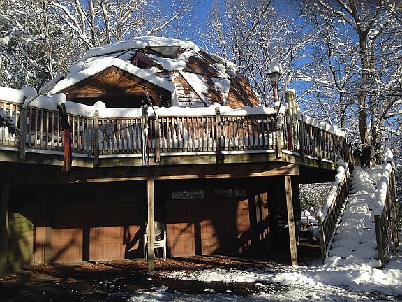 View from driveway.