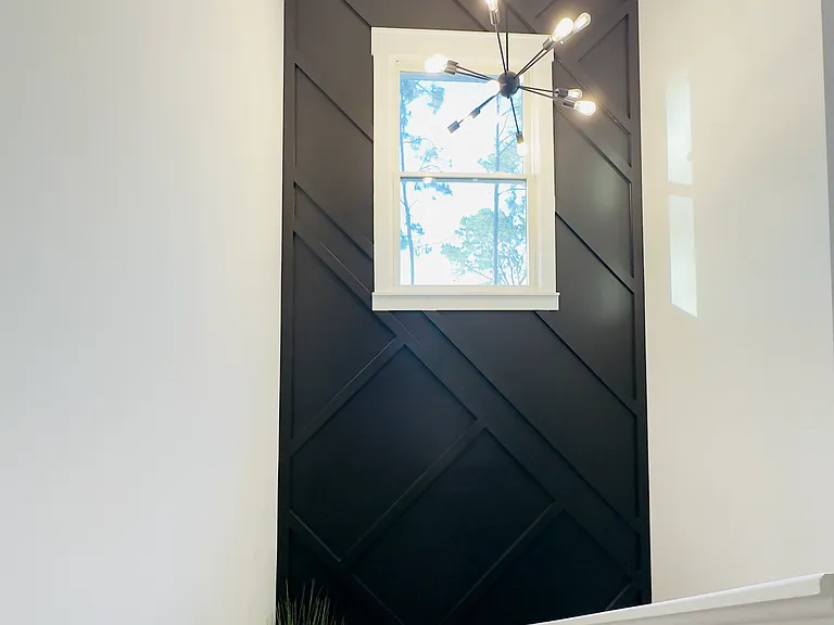 Newly added Accent Wall