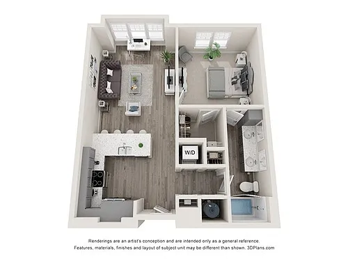 Floor plan Zinnia