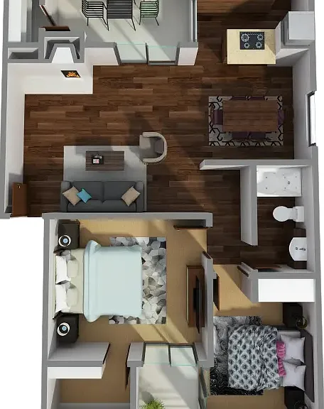Cross Creek Apartments — Photo 13