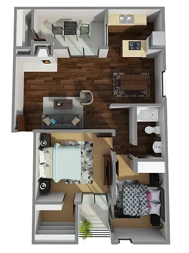 Floor plan B1