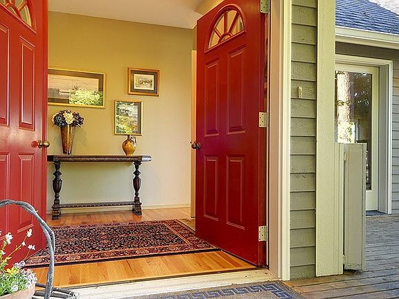 Inviting Front Entrance