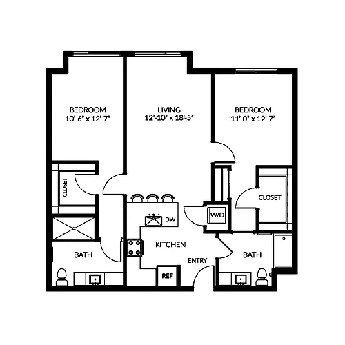 Floor plan 22D