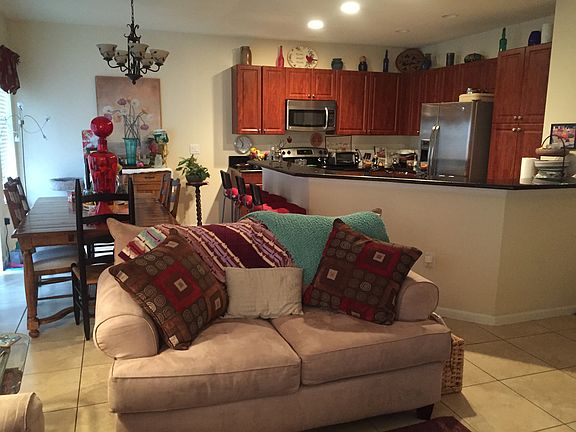 View of Kitchen/ Dining Room/Partial Living room