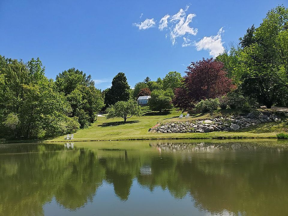House from pond