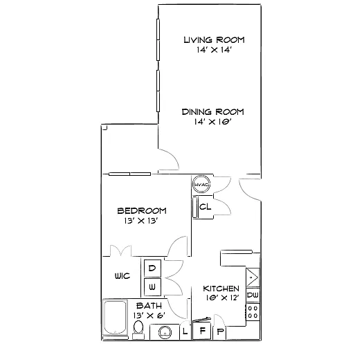 Floor plan Design 1C