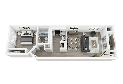 Floor plan The Barrington B5