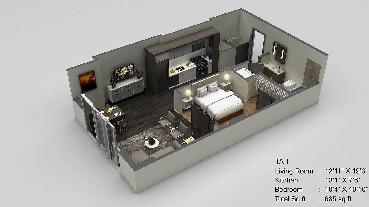 Floor plan TA 1