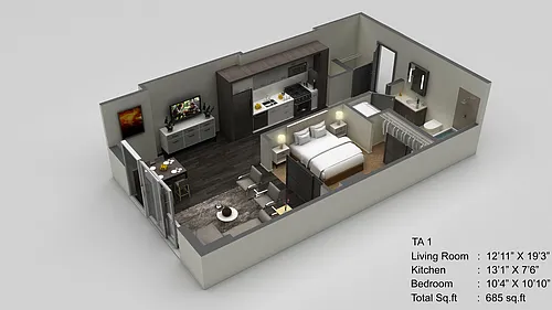 Floor plan TA 1