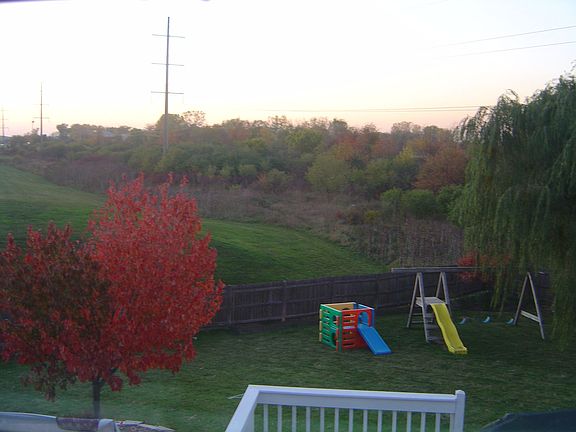 View from deck (fall)