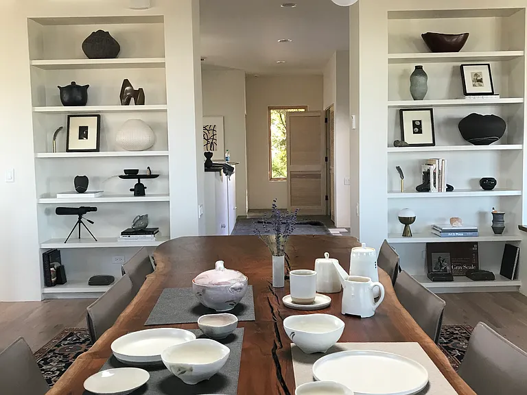 Handmade furniture and tableware