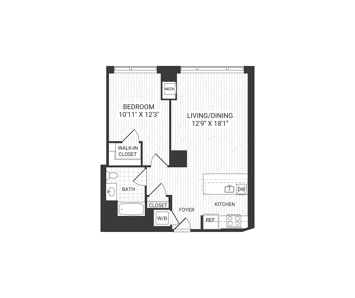 Floor plan A8A
