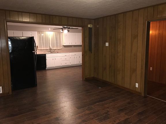 Dining Room looking into kitchen and mud room.