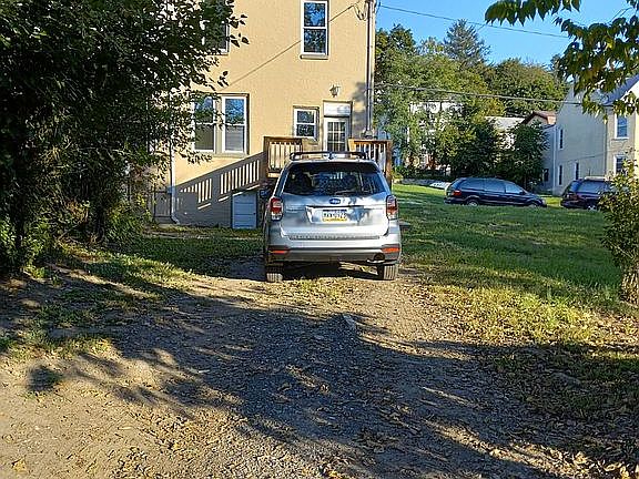 Rear off street parking