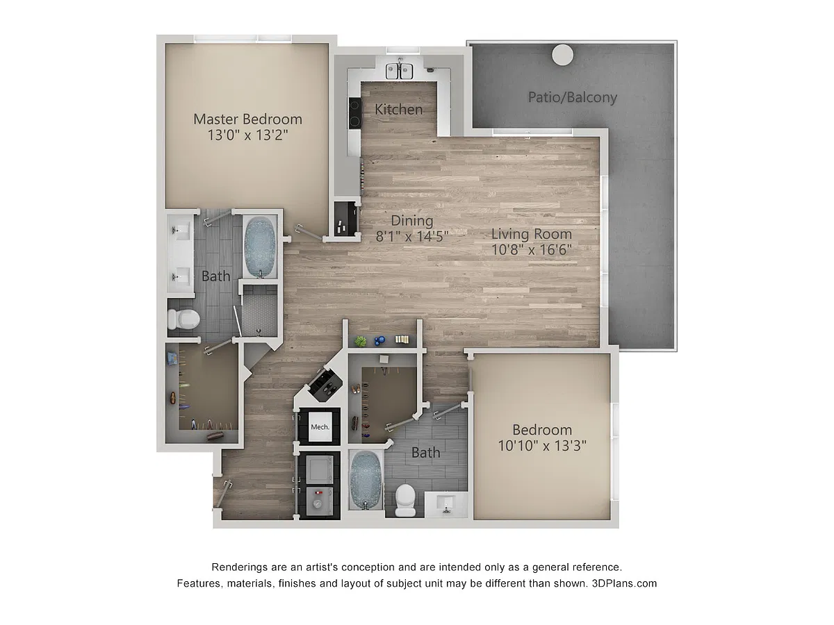 Floor plan 2L-E