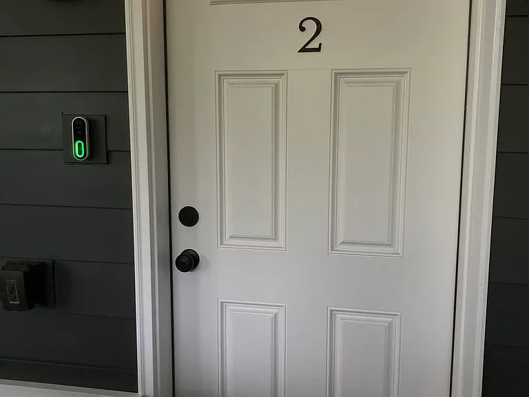 Unit 2 Front door