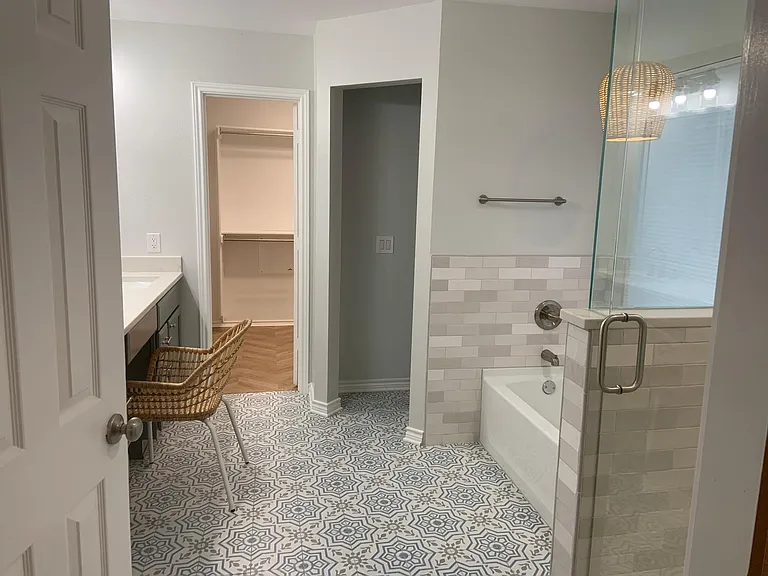 Master bathroom