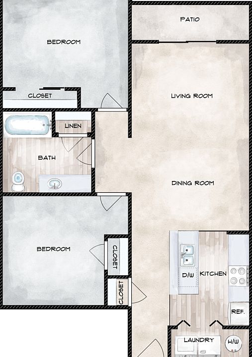 Diego Floorplan Diagram