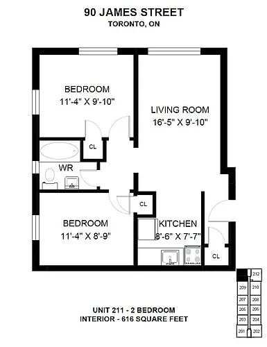 Floor plan 90-311
